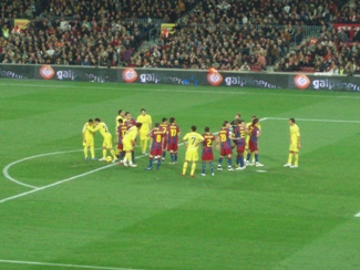 FC Barcelona vs Villareal, penalty!